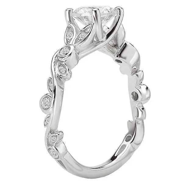 14kt Nature Inspired Solitaire