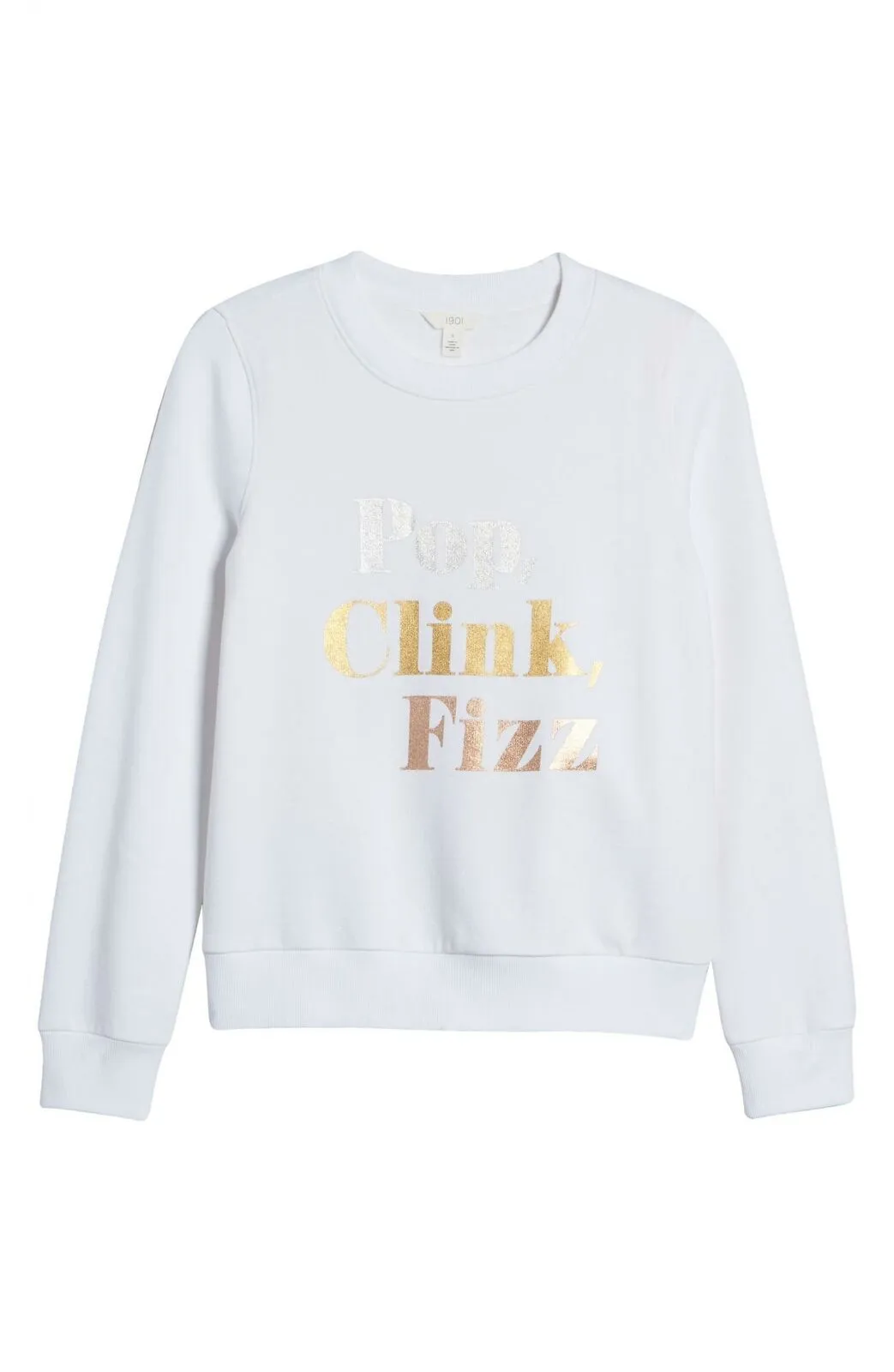 1901 Women's Pop Clink, Fizz Graphic Sweatshirt
