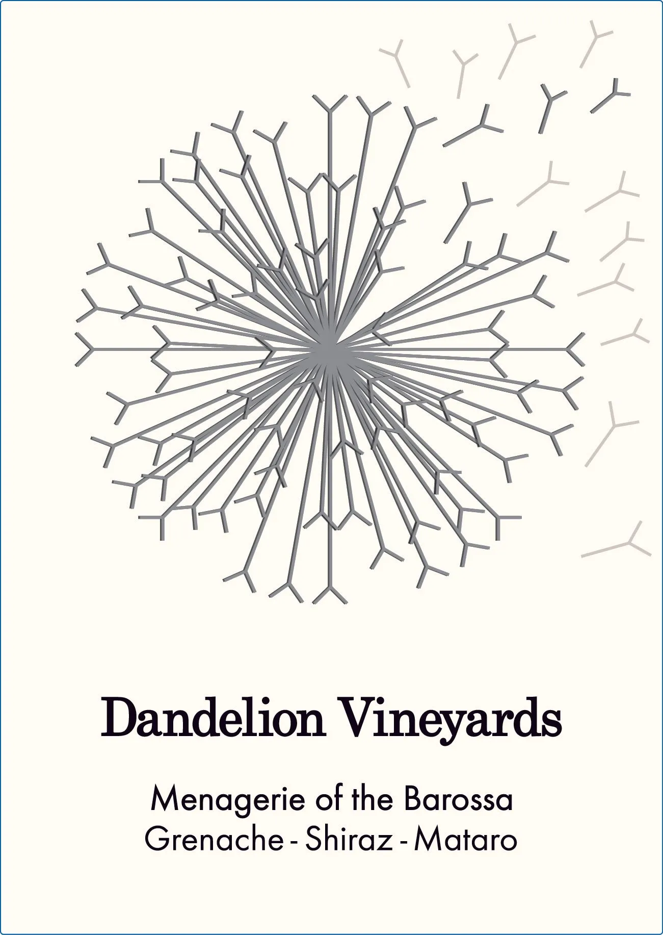 2020 Dandelion 'Menagerie of the Barossa' G.S.M., Barossa, Australia