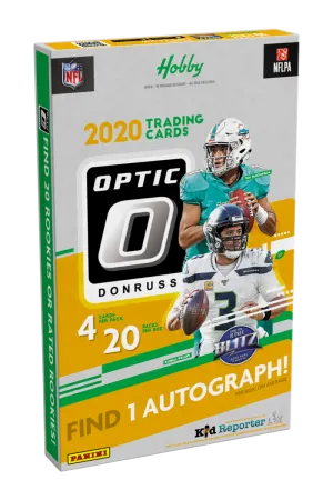 2020 NFL Panini Donruss Optic Football Hobby 1 Box Break #3