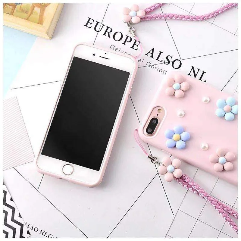 3D Flowers Case - Modern Artistic Floral iPhone Case