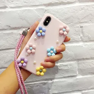 3D Flowers Case - Modern Artistic Floral iPhone Case