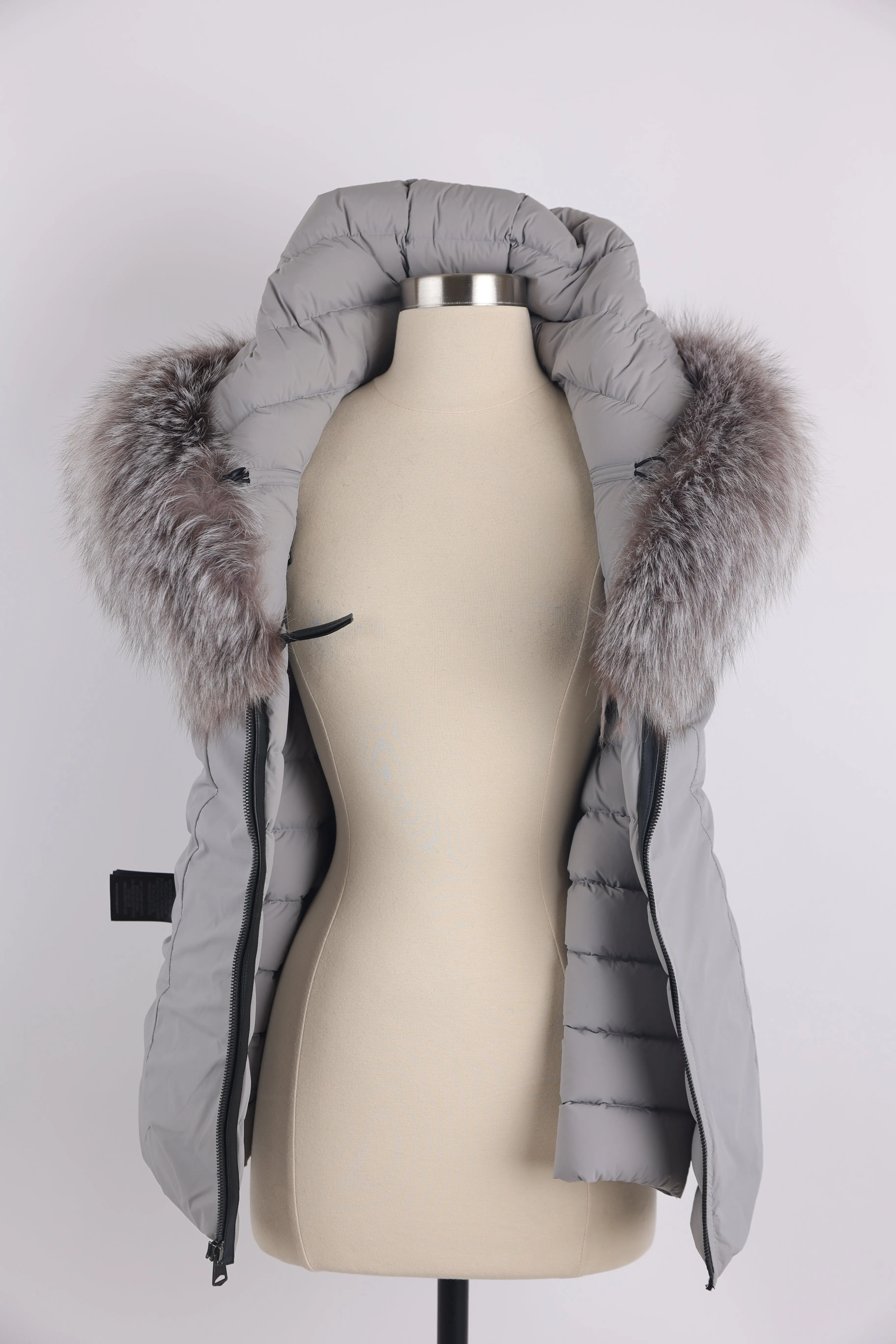 Adali Down Filled Fur Trim Puffer Jacket