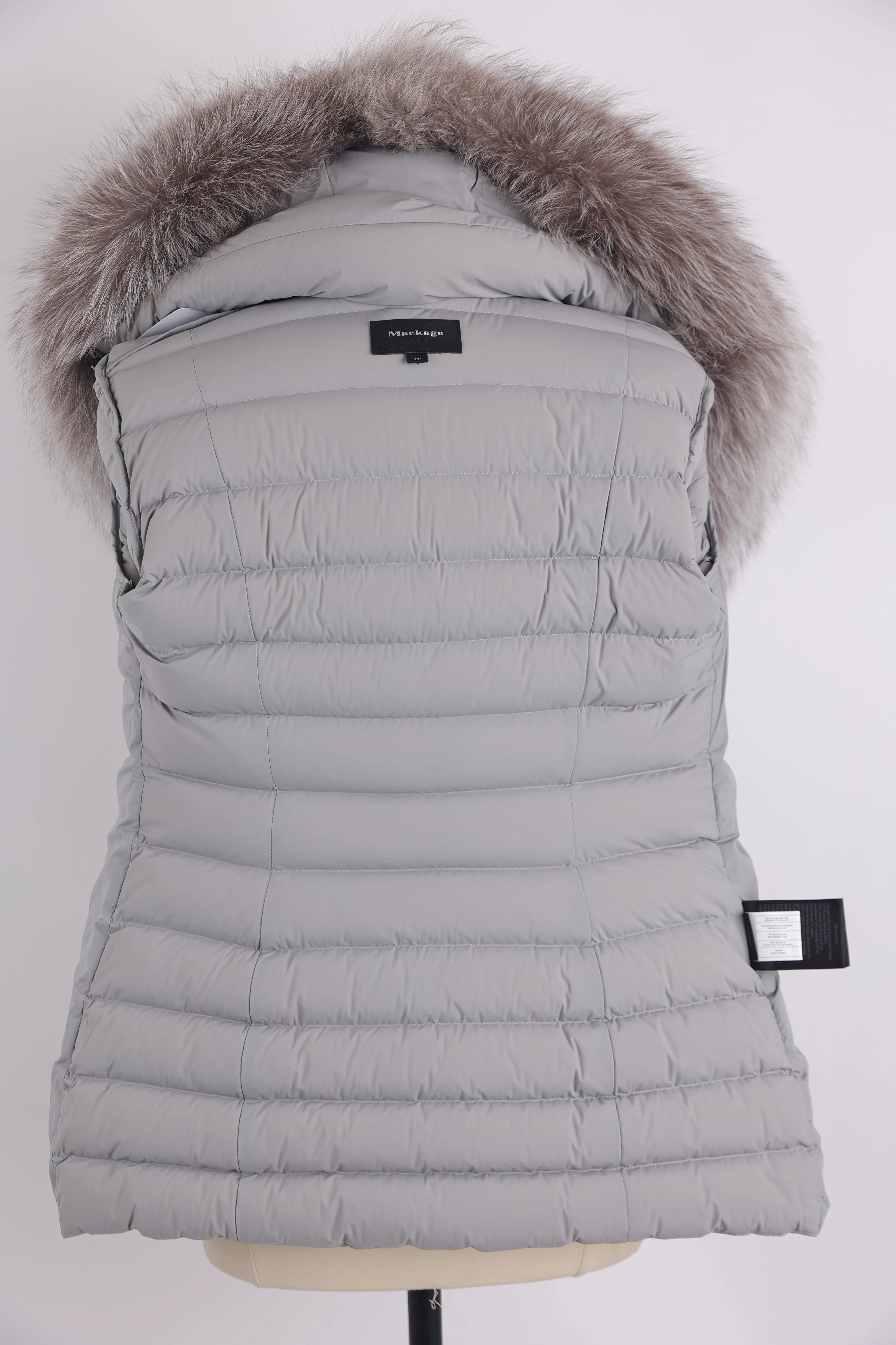 Adali Down Filled Fur Trim Puffer Jacket