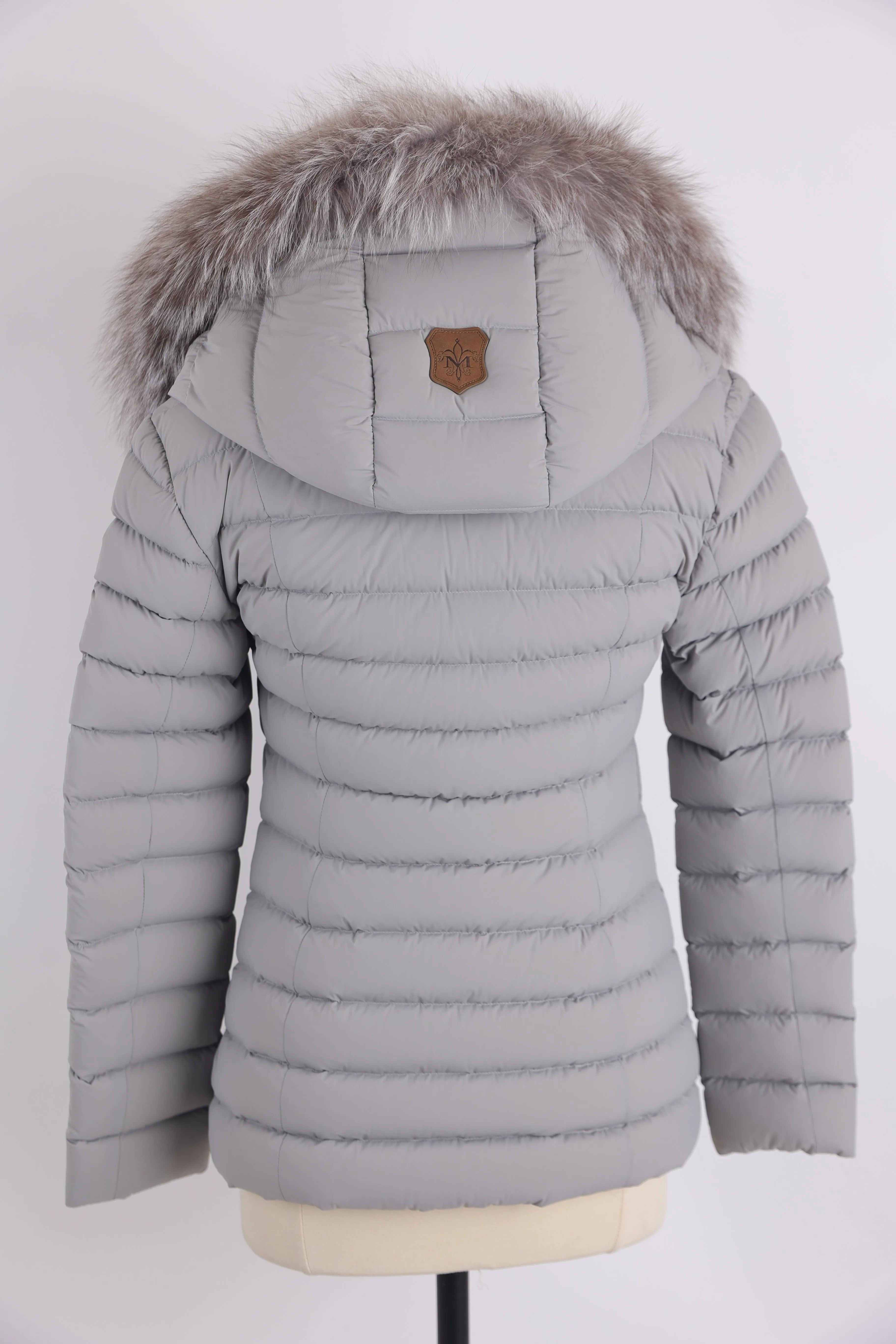 Adali Down Filled Fur Trim Puffer Jacket