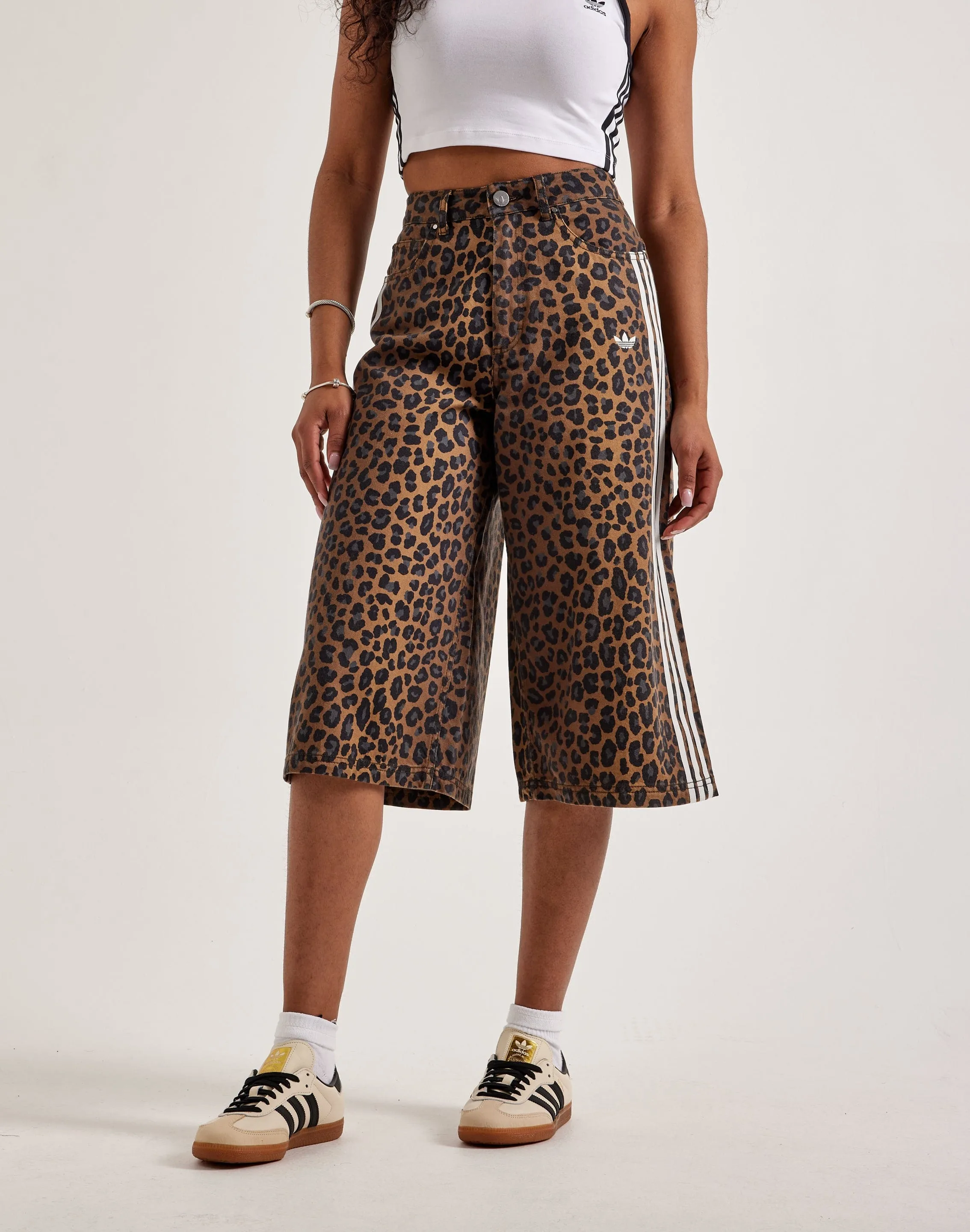 Adidas Denim Bermuda Shorts