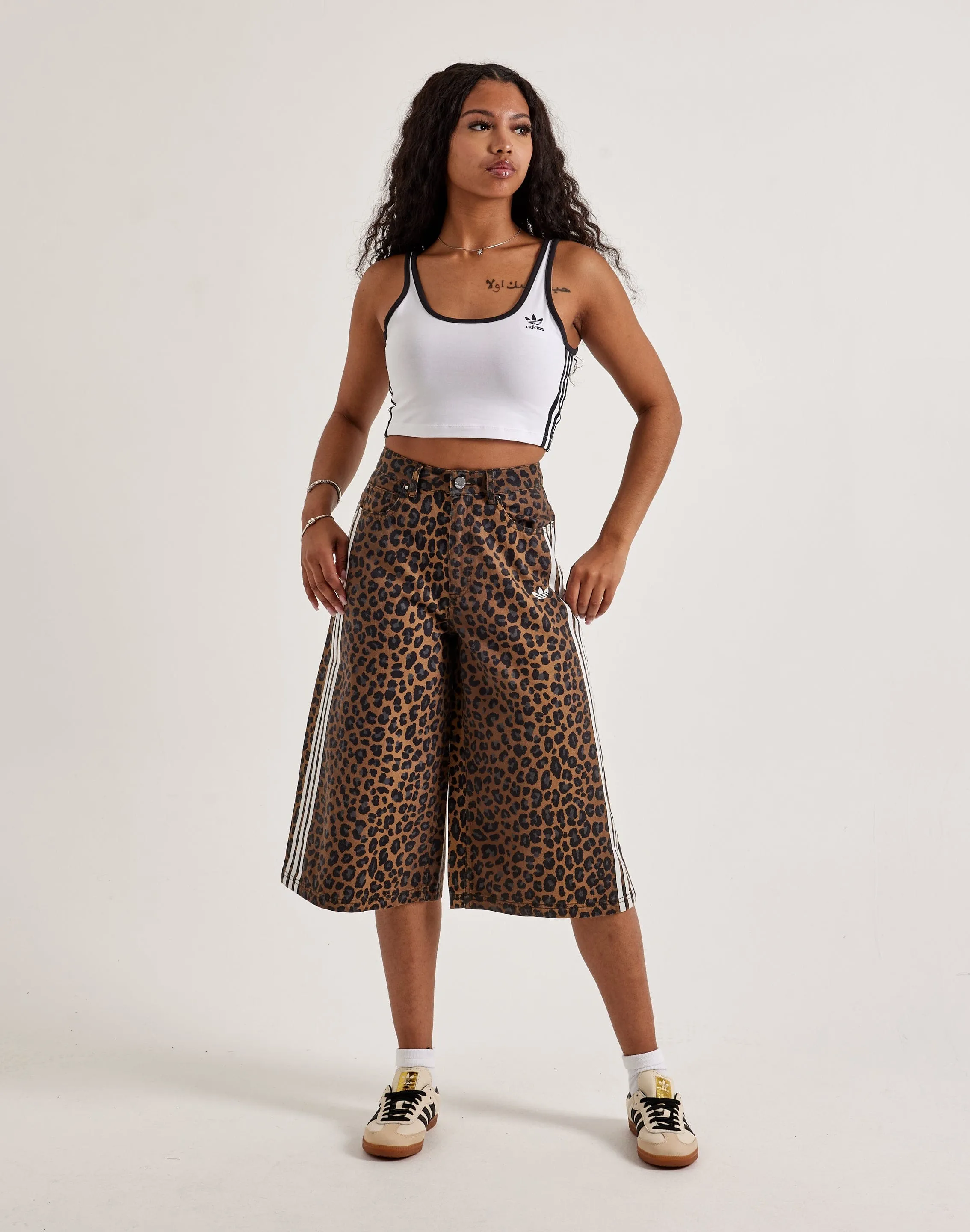 Adidas Denim Bermuda Shorts