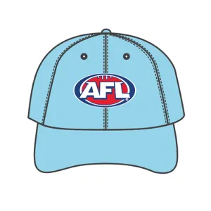 AFLCW25 Goal Umpire Cap w AFL logo (BLUE)