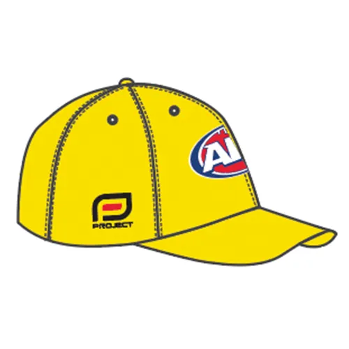 AFLCW25 Goal Umpire Cap w AFL logo (YELLOW)