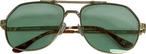 aire Metallic Cosmos - Bright Gold Sunglasses One Size