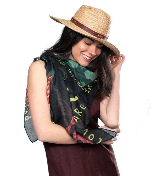 Anekke Toasted Raffia Straw Hat