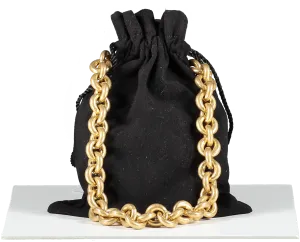 Anine Bing Metallic X Mvb - Chunky Gold Rope Link Necklace