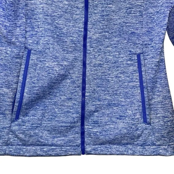 Antigua Blue Zip Golf Jacket Women’s S Outdoorsy Casual Sporty Athletic Workout