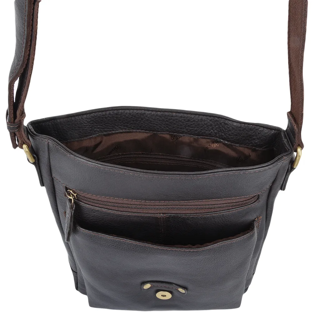 Ashwood Benjamin Leather Messenger Bag