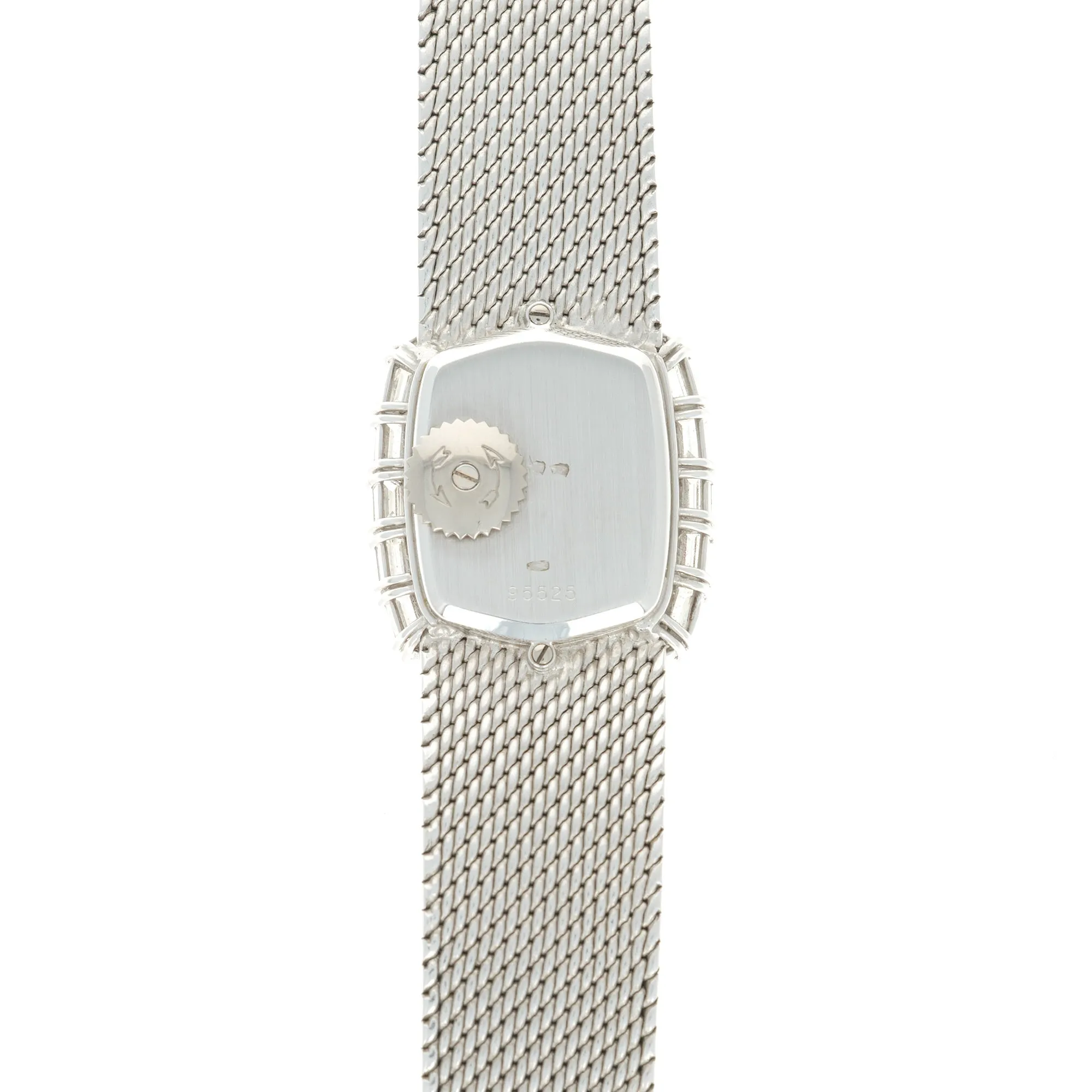 Audemars Piguet White Gold Baguette Diamond Opal Watch