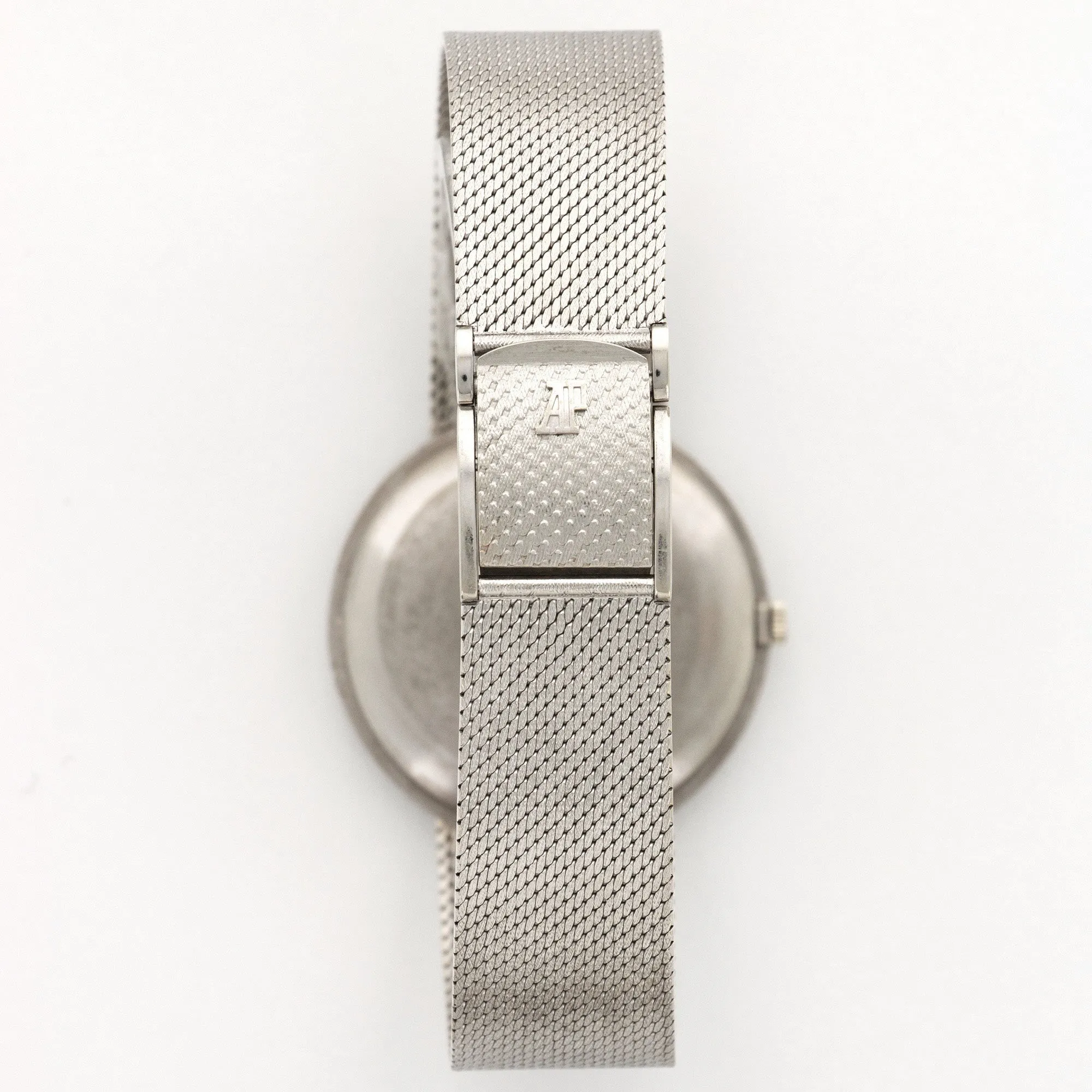 Audemars Piguet White Gold Thin Bracelet Watch