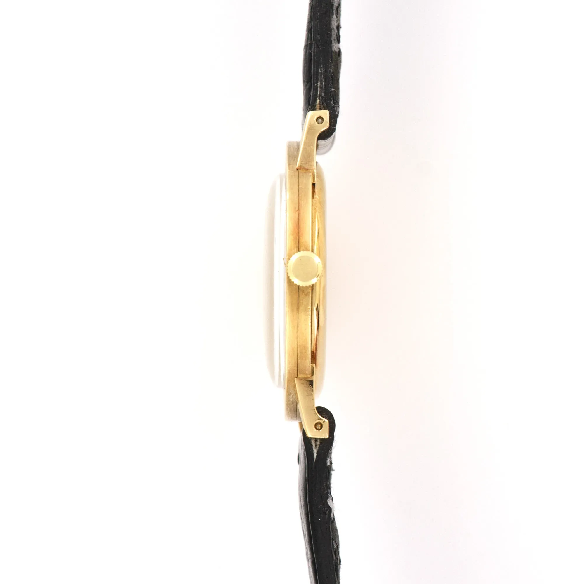 Audemars Piguet Yellow Gold Ultra-Thin Strap Watch