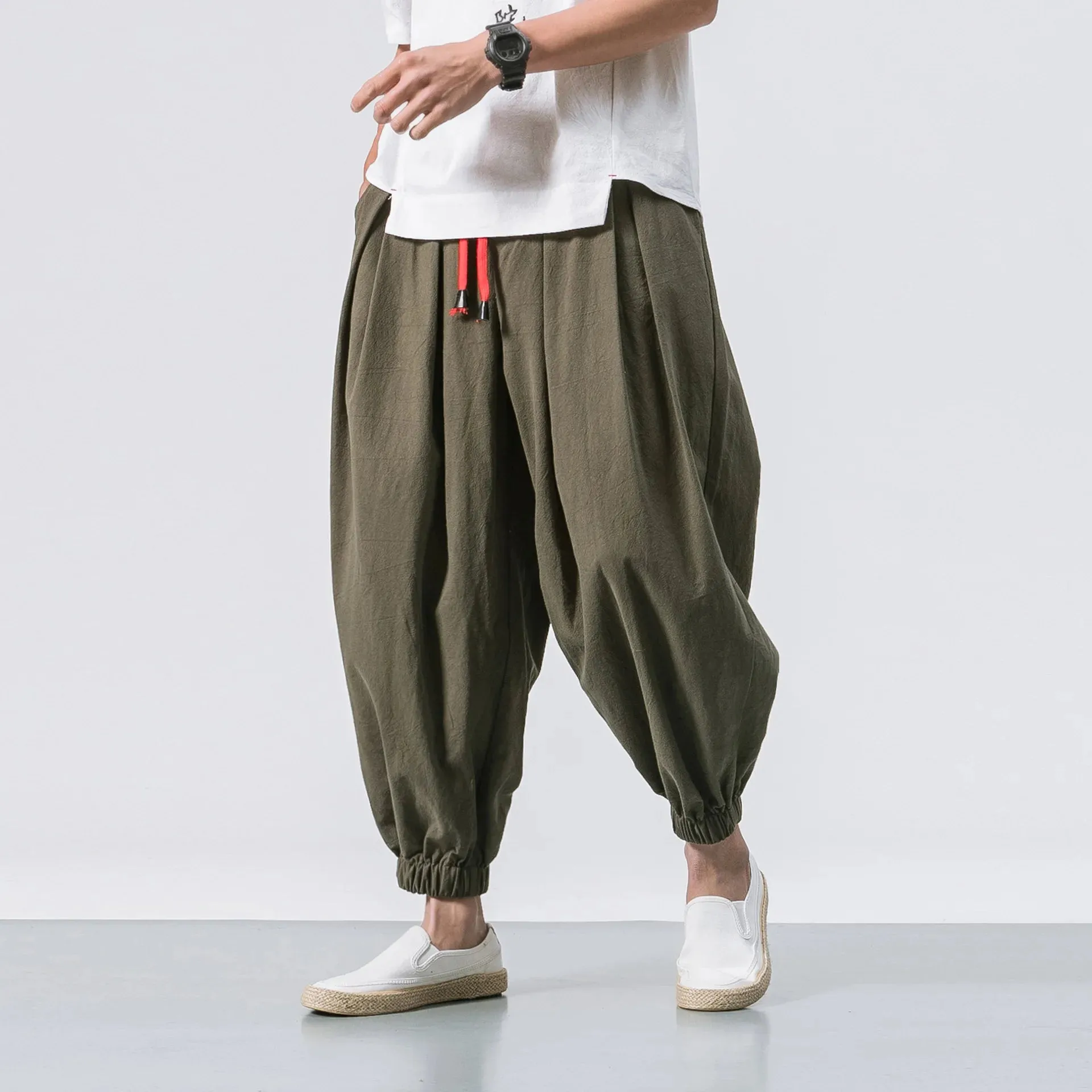 Avalon Loose-Fit Harem Pants