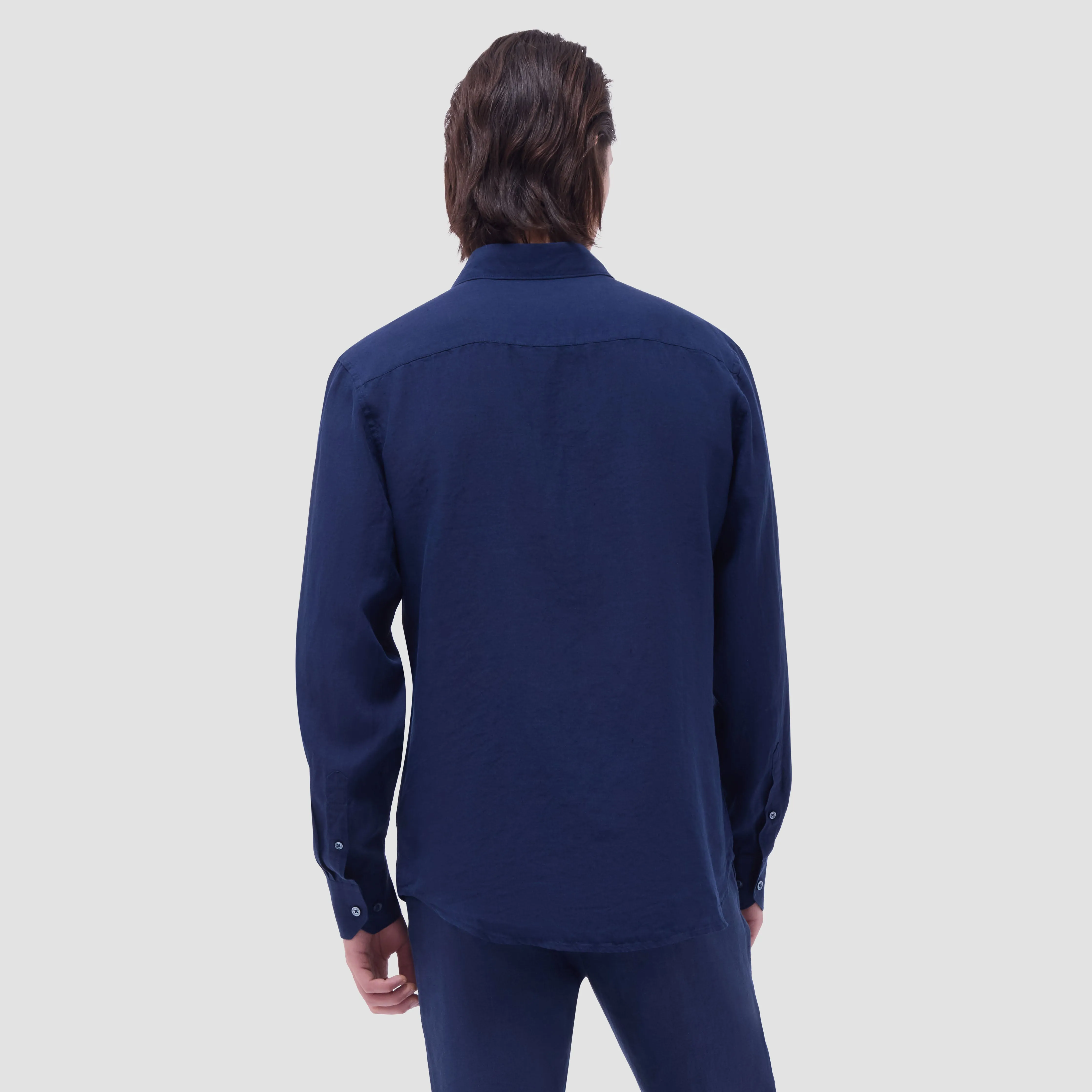 Axel Solid Linen Shirt