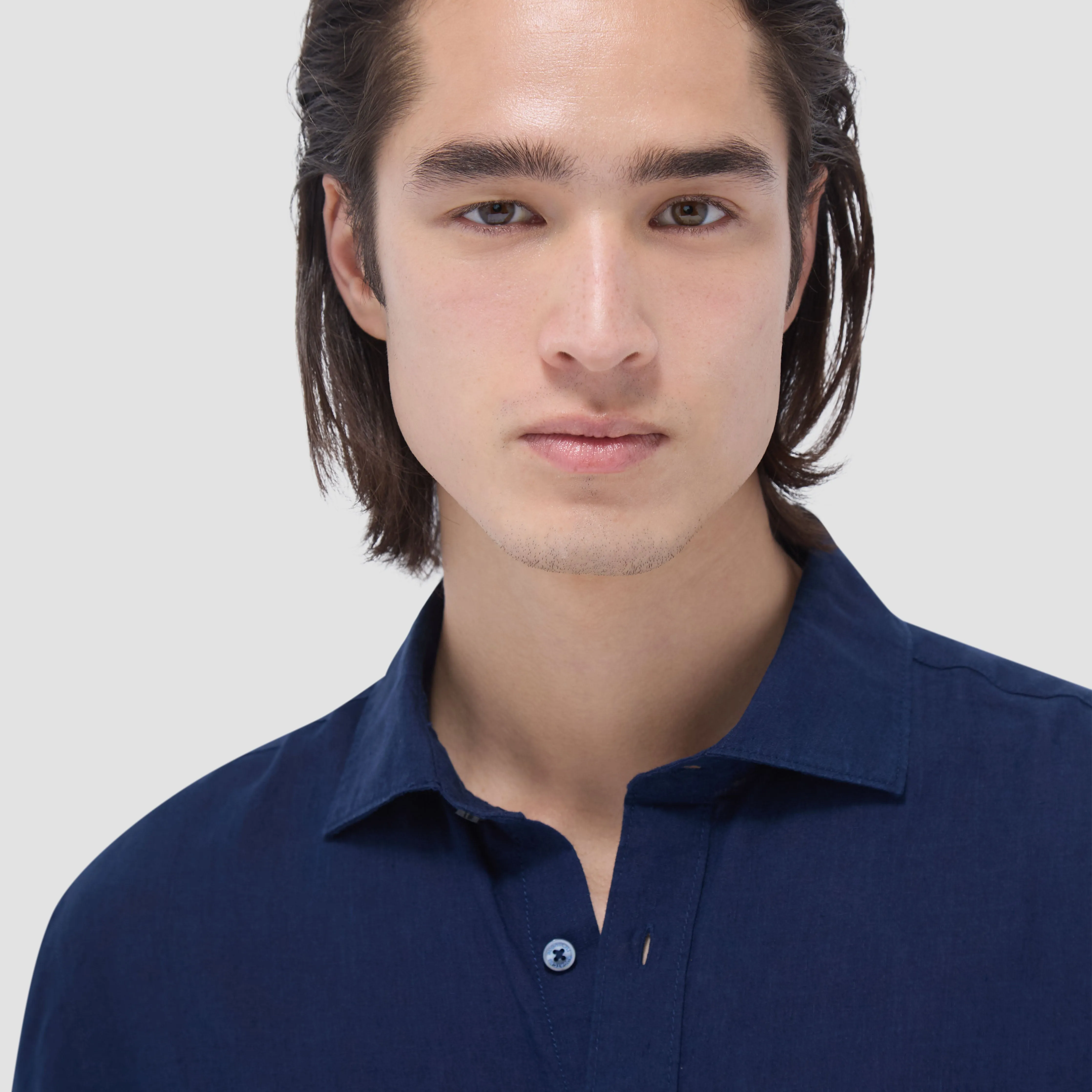 Axel Solid Linen Shirt