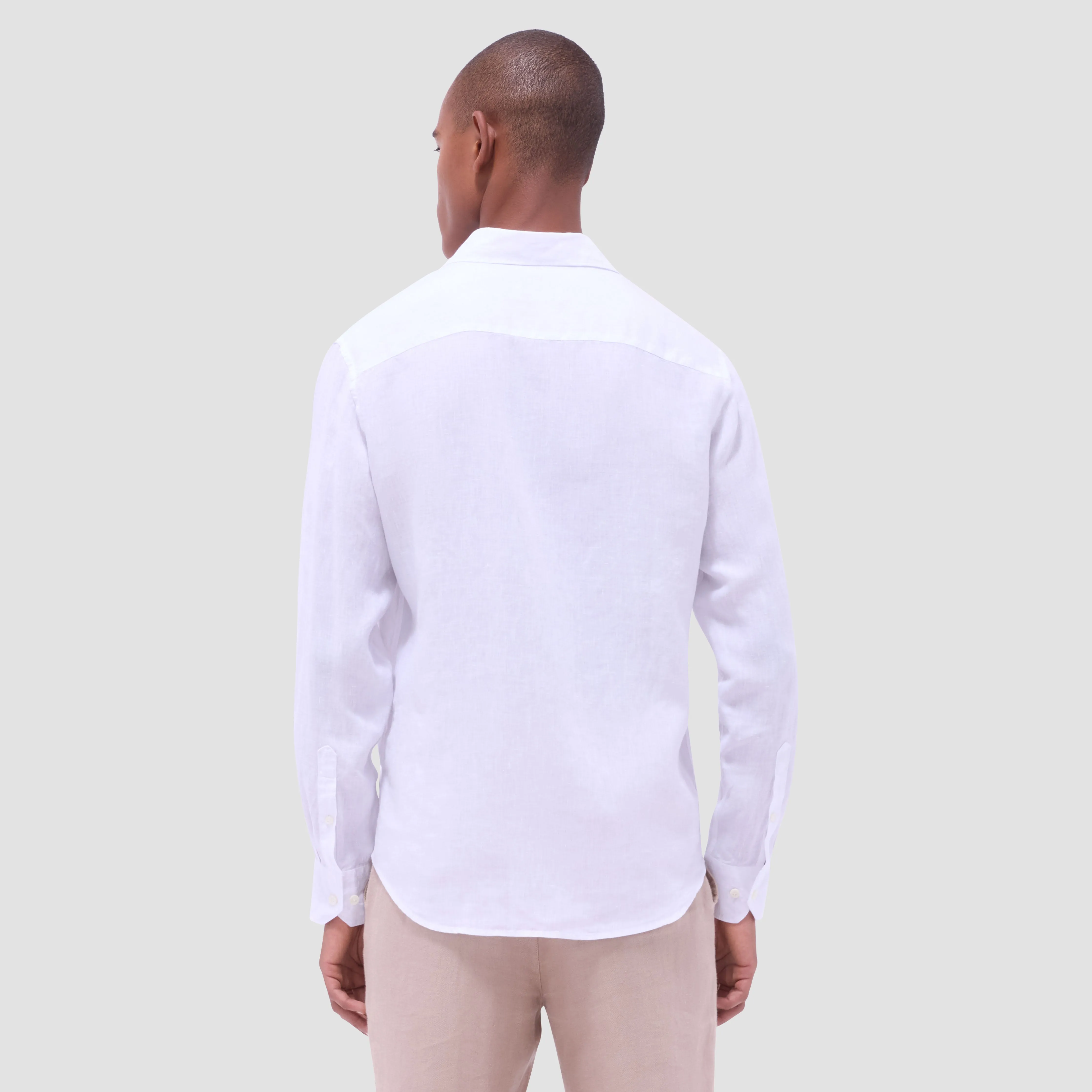 Axel Solid Linen Shirt
