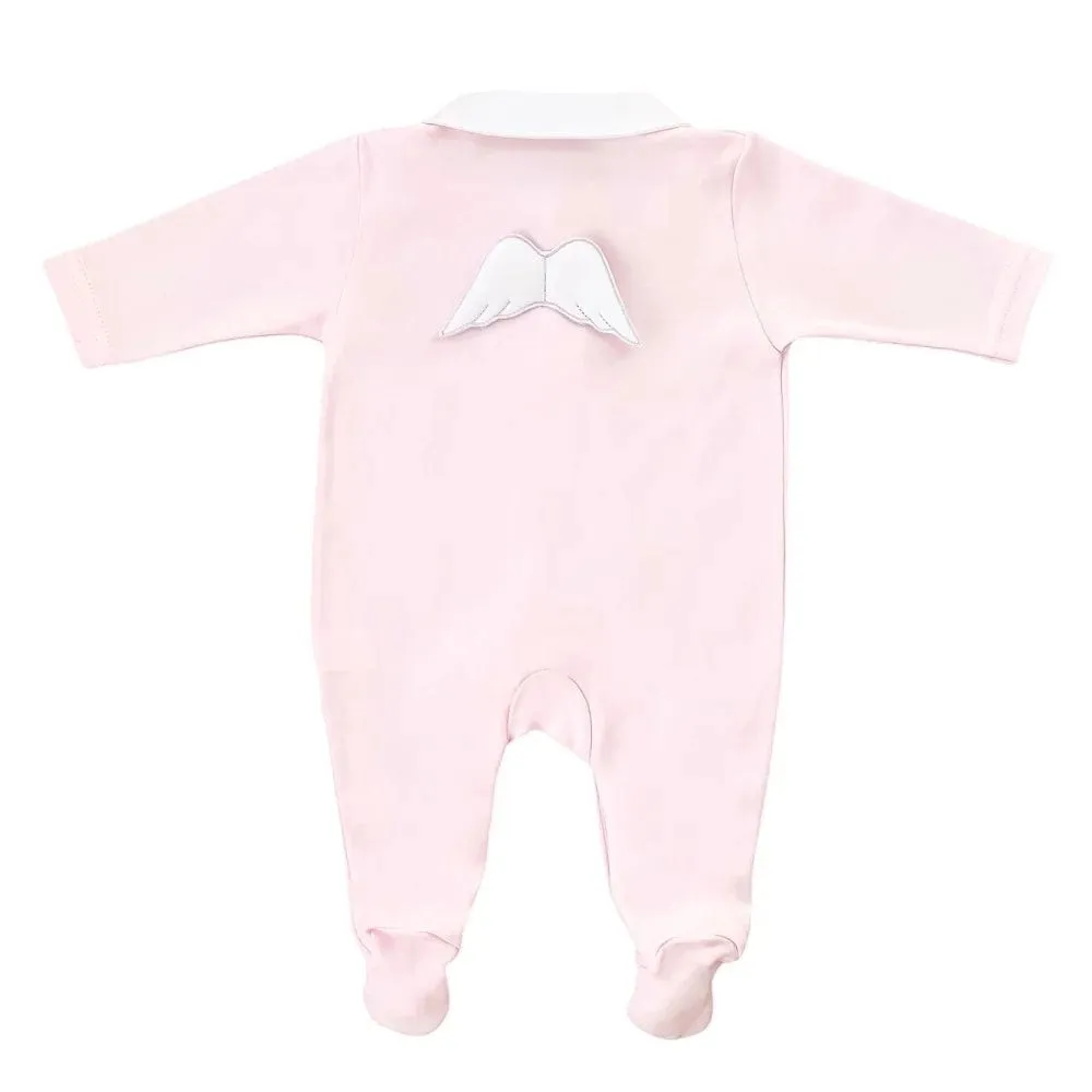 Baby Gi Girls Pink Angel Wings Newborn Gift Set
