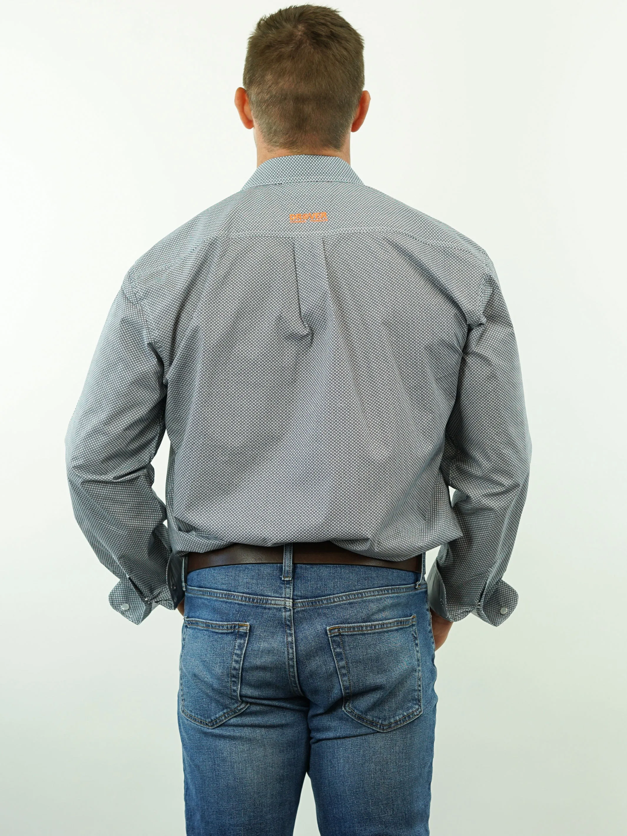 Badlands - Print, Snap, Option Cuff, Classic Fit Shirt