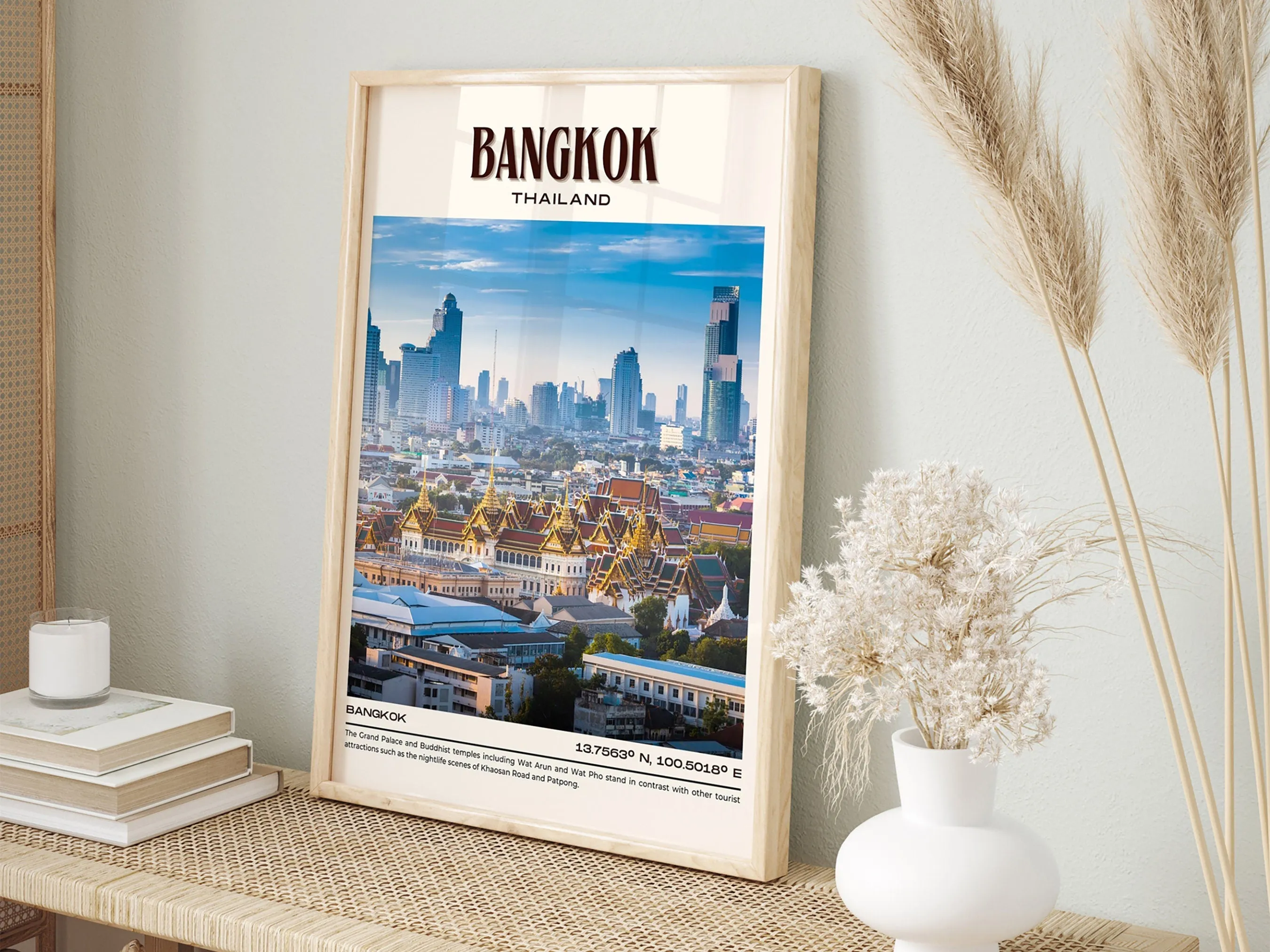 Bangkok Vintage Wall Art, Thailand