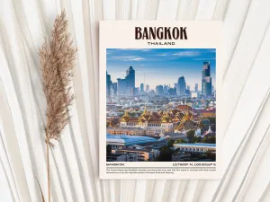 Bangkok Vintage Wall Art, Thailand