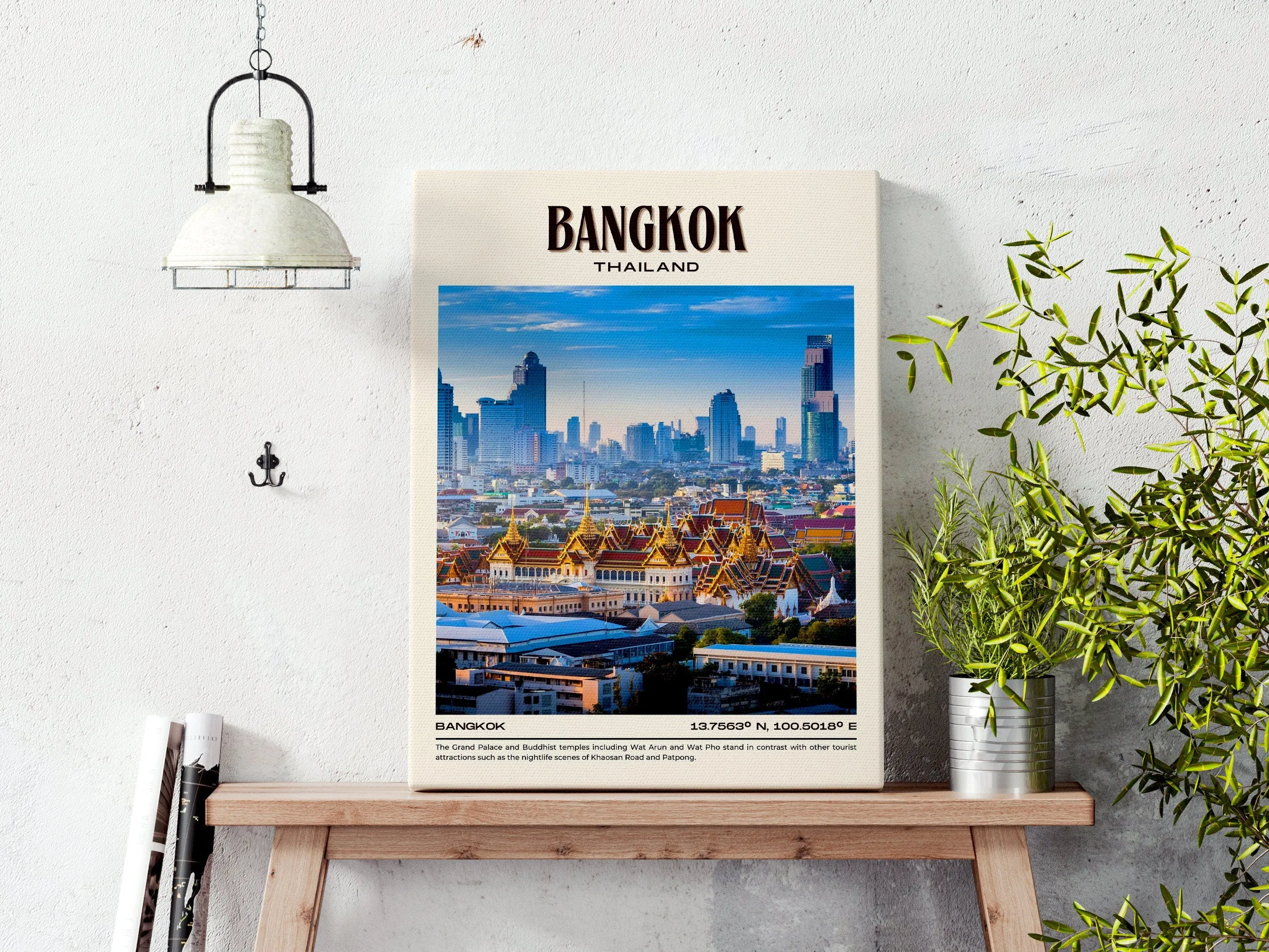 Bangkok Vintage Wall Art, Thailand