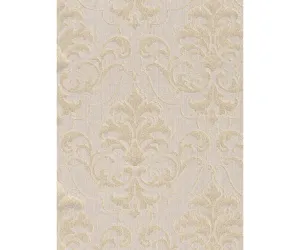 Baroque Prints Textured Metallic Cream 290328 Wallpaper