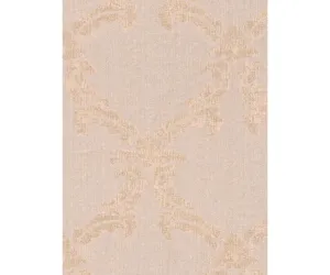 Baroque Textured Trellis Metallic Beige 290472 Wallpaper