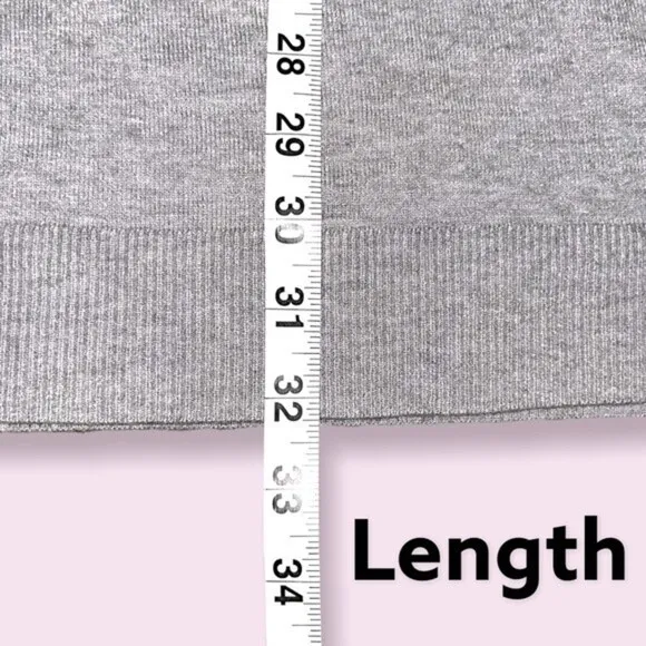 BB Dakota Steve Madden Olivia Sweater Dress Grey Crewneck Knit Womens Size Small