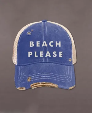 Beach Please Trucker Hat