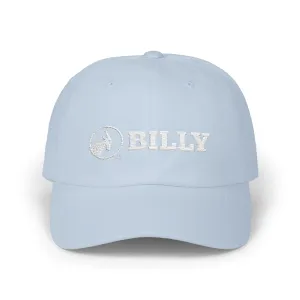 BILLY Classic Cap (White Horizontal Logo - Embroidery) — AVAILABLE IN 9 COLORS