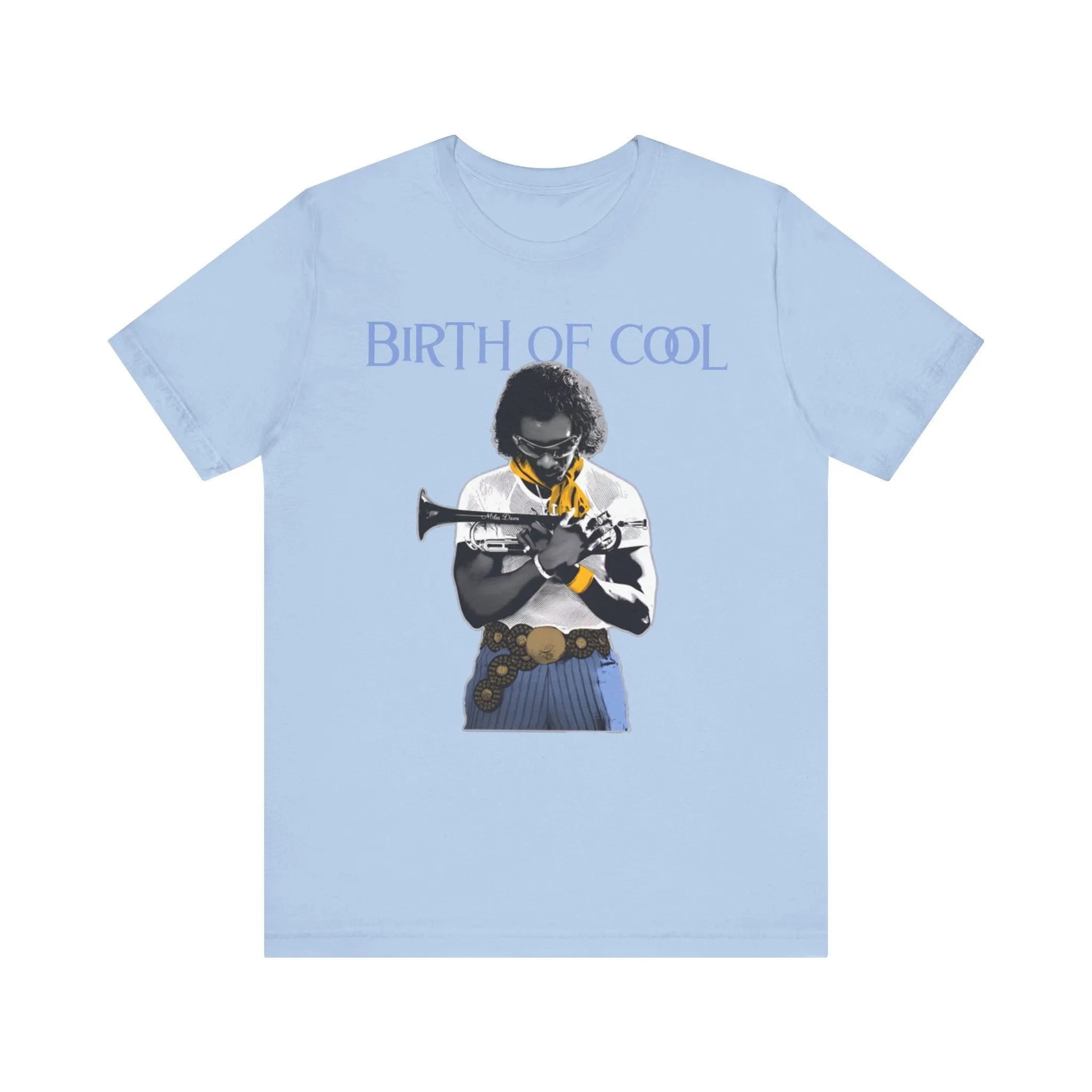 Birth of Cool Music - Vintage Jazz Inspired Unisex Jersey Short Sleeve Shirt