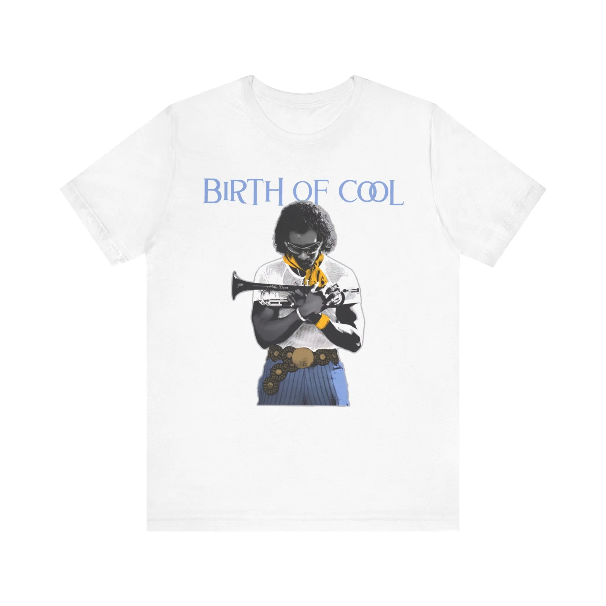 Birth of Cool Music - Vintage Jazz Inspired Unisex Jersey Short Sleeve Shirt