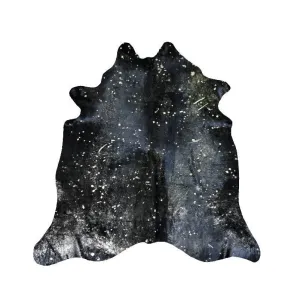 Black Devore Gold Acid Washed Premium Brazilian Cowhide, XL CH13DVD DZ