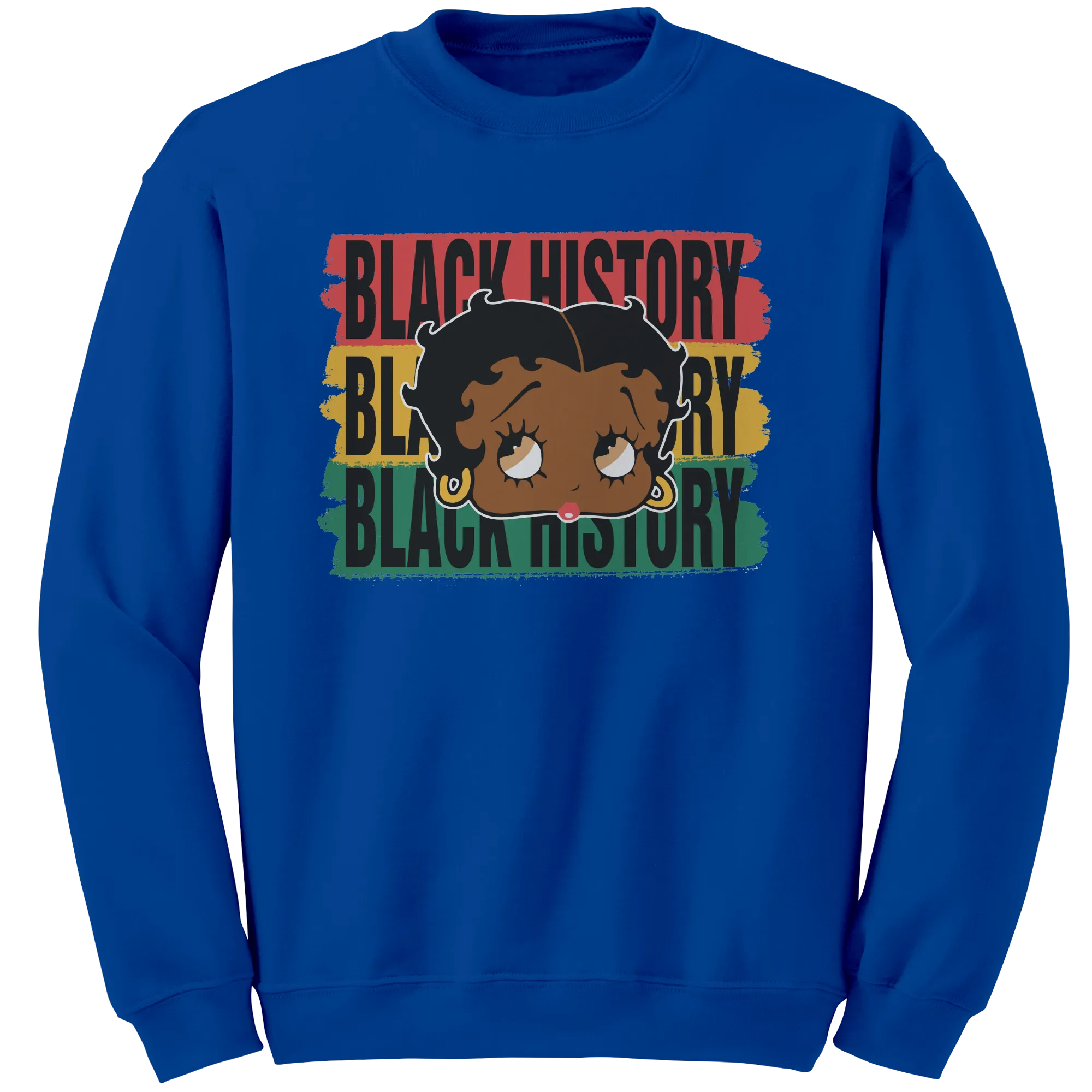 Black History Sweatshirt, Betty Boop Sweatshirt, Black Art Sweatshirt, Valentines Sweatshirt, Betty Boop Womens Clothing, Black History Art