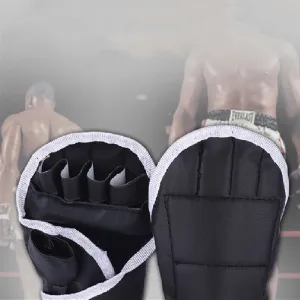 Black Sanda, Half Finger Boxing Gloves