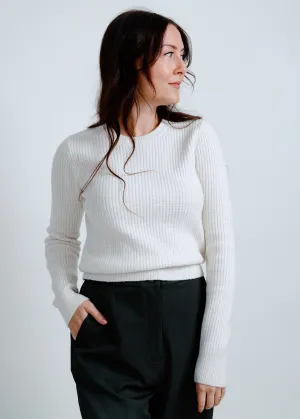 Blaire Long Sleeve Knit Top - Cream