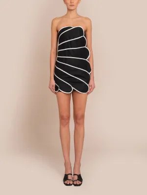 Bloom Dress Black