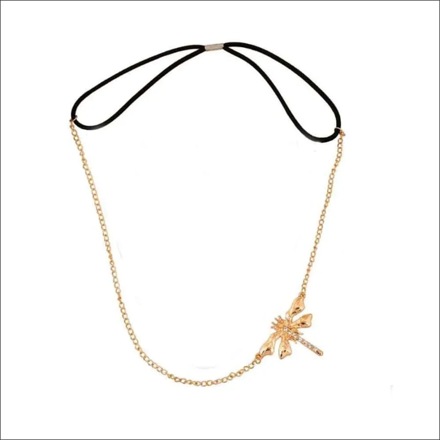 Bohemian Dragonfly Head Chain