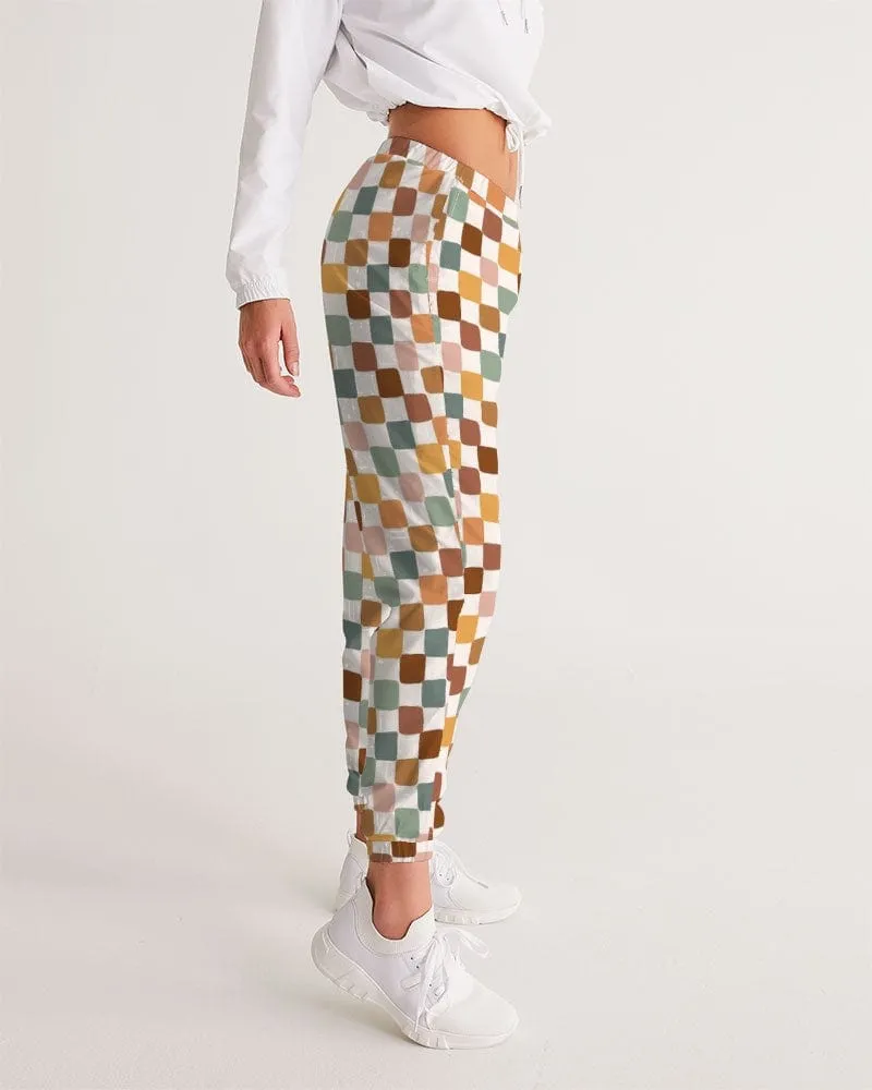 Boho Checkered Women's Track Pants