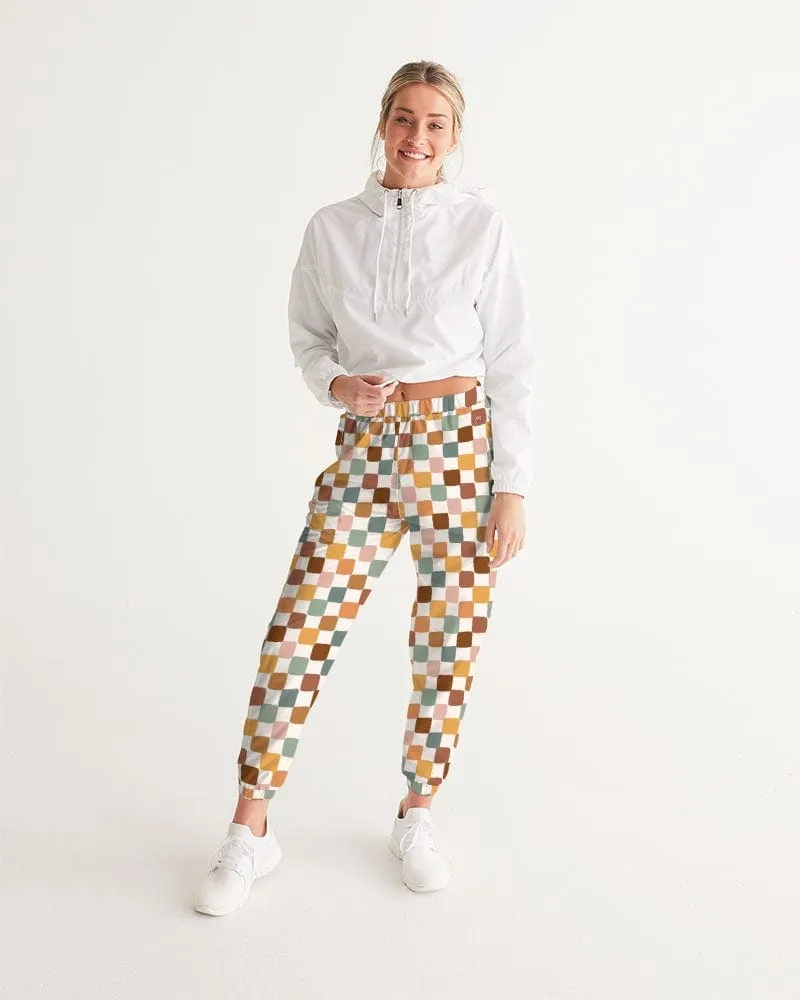 Boho Checkered Women's Track Pants