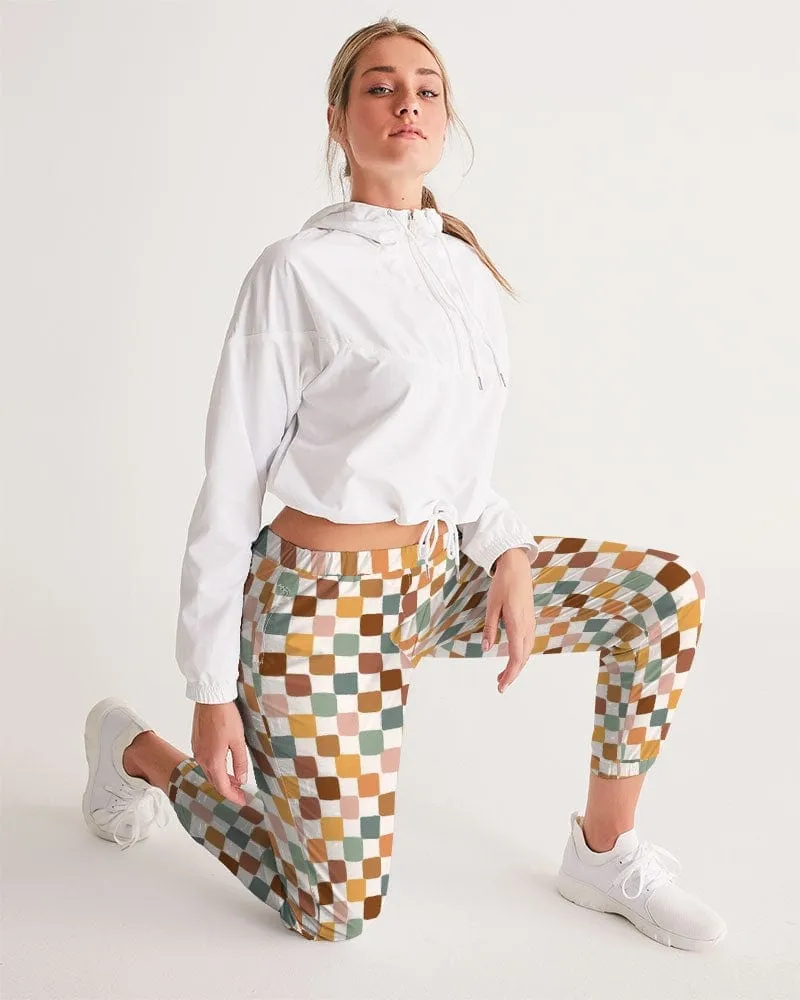 Boho Checkered Women's Track Pants