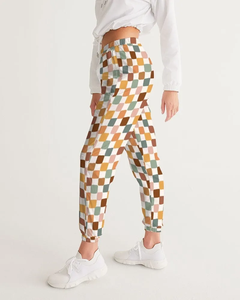Boho Checkered Women's Track Pants