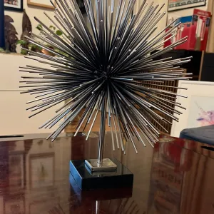 BOOM TABLETOP SCULPTURE NICKEL MEDIUM