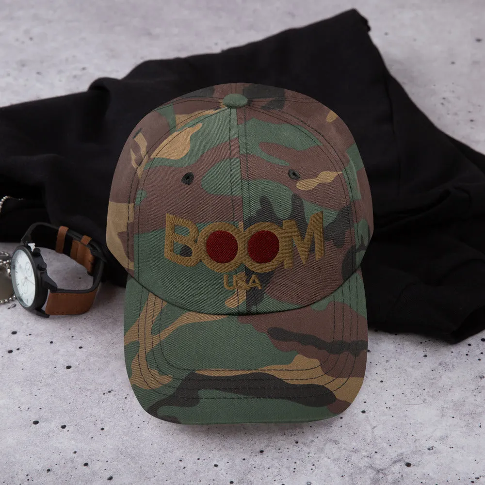 BOOM USA - TWO TONE Logo Dad Hat