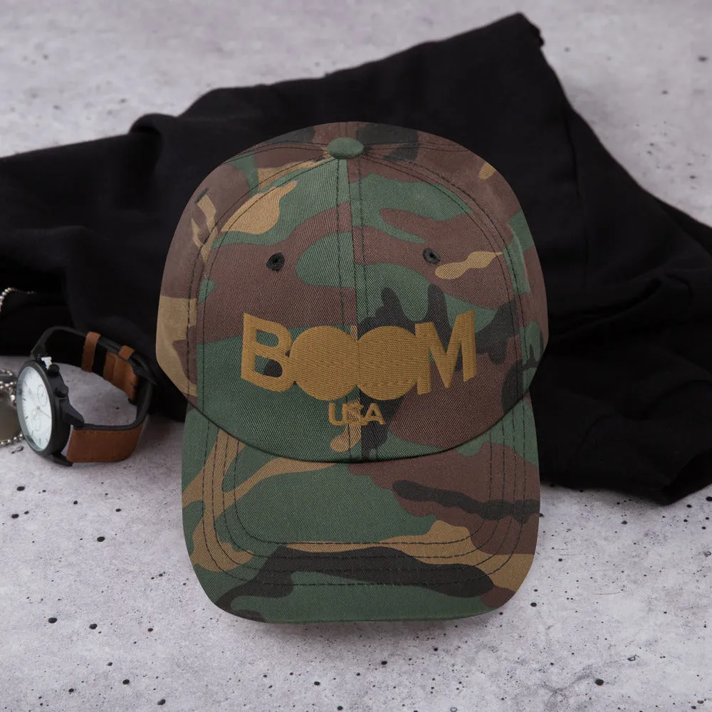 BOOM USA - TWO TONE Logo Dad Hat